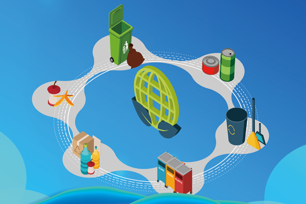 综合垃圾分类筛选